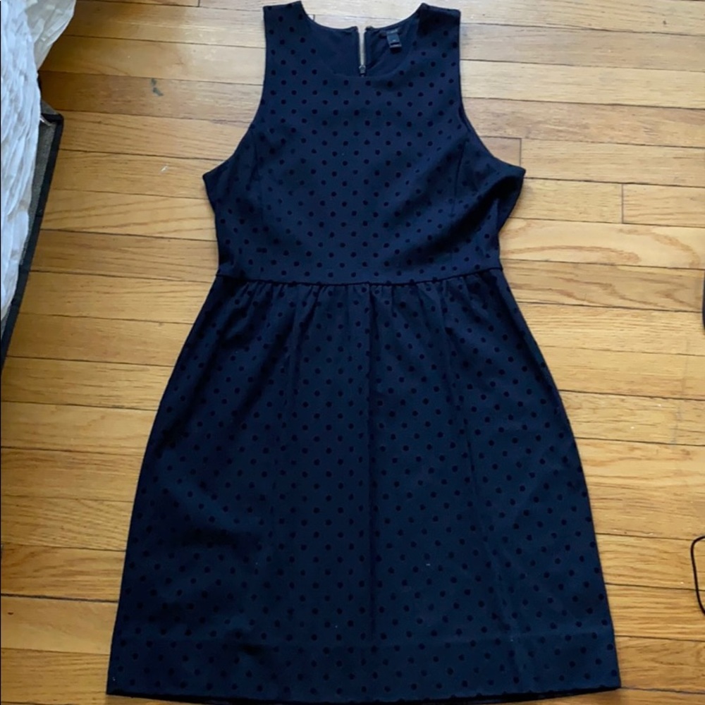 ⚫️polka dot J. Crew dress ⚫️